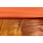 Kép 3/3 - Metál-gumis laminált táncruha anyag, new orange