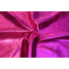 Kép 1/3 - Metál-gumis laminált táncruha anyag, pink