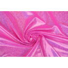Kép 1/2 - Pink hologrammos táncruha anyag, fogás és színminta 30x30 cm