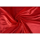 Kép 1/2 - Piros pöttyös színes metál laminált táncruha anyag