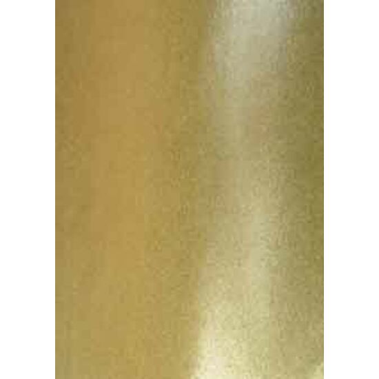 Arany metál laminált táncruha anyag, fogás és színminta 30x30 cm
