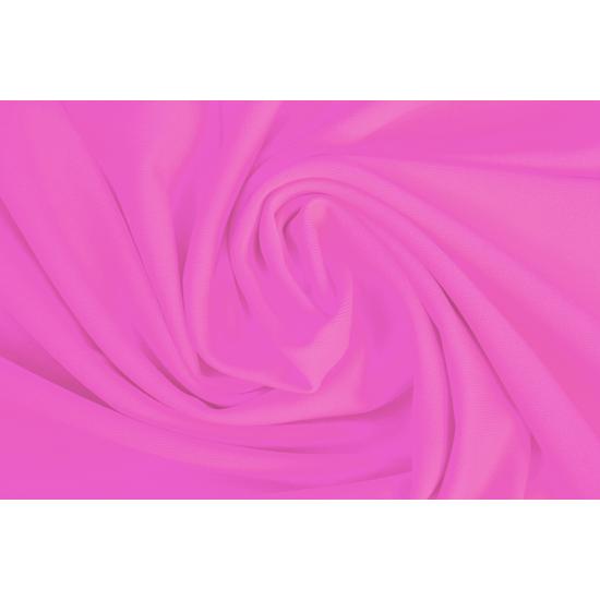 Rosa shocking poliamid elasztán fürdőruha anyag, matt, 170 gr