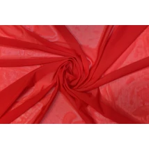 Carminio poliamid elasztán necc anyag