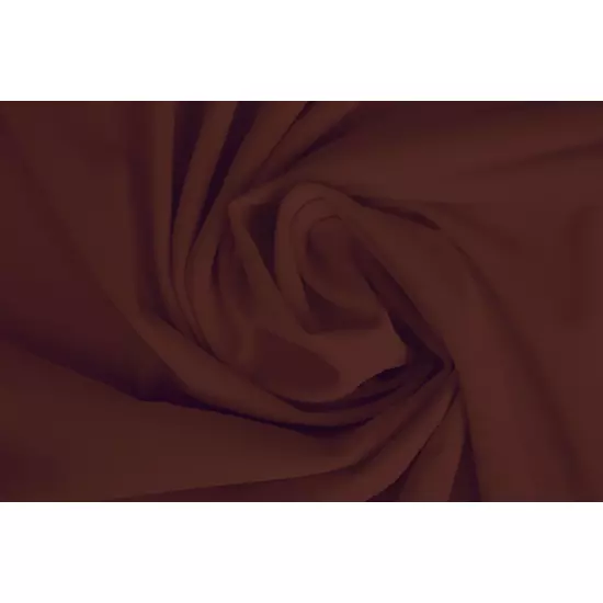 Brown poliamid elasztán fürdőruha anyag, matt, 200 gr, fogás és színminta 30x30 cm